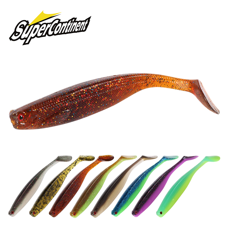 Fishing Lure Soft Plastic - 2022 超大陸 ShadTeez 5 センチメートル/7 センチメートル/10