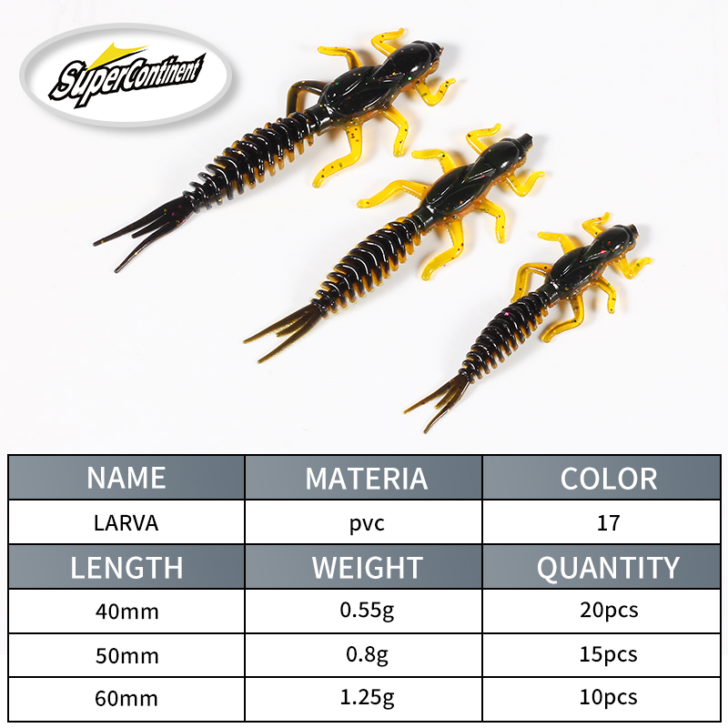 2019New リーチソフトルアーソフトプラスチックルアー幼 - Fishing Lure Soft Plastic のレビューと価格