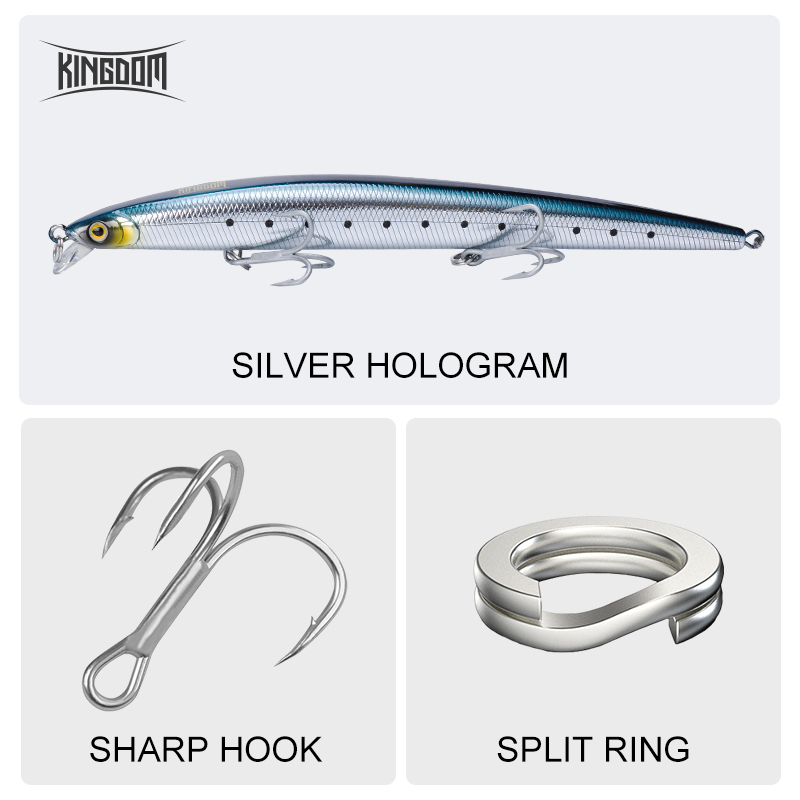 キングダム イスカ 人工釣りルアー 180mm 29/33g - Fishing Lure Swimbait のレビューと価格
