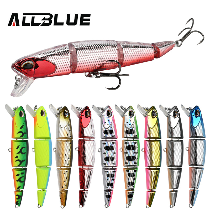 ALLBLUE プロフェッショナルジョイントスイムベイト 7 - Fishing Lure Jerkbait のレビューと価格